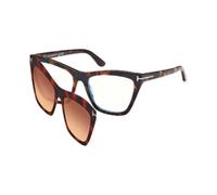 Tom Ford - Monture Optique Classique - unisex - Accessoires - Brun - Taille: 54 MM