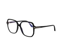 TOM FORD Femme TOM FORD FT5578-B 001 Montures optiques Acétate Noir Géométrique Normale