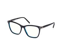 TOM FORD Femme TOM FORD FT5989-B 001 Montures optiques Acétate Noir Carré Normale