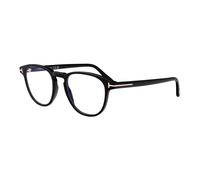 Tom Ford, Homme, Accessoires, Noir, Taille: 48 MM Lunettes de vue rondes