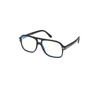 Tom Ford - Navigator Blue Block Optical - unisex - Accessoires - Noir - Taille: 58 MM
