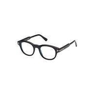 Tom Ford - Monture Optique Ronde - Homme - Accessoires - Noir - Taille: 47 MM