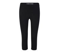 Tom Ford - Pantalon Noir avec Logo Unique - Femme - Pantalons - Noir - Taille: 38 FR