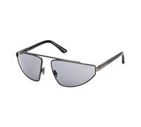 Tom Ford - Parker-02 Lunettes de soleil - unisex - Accessoires - Gris - Taille: 64 MM