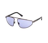 Tom Ford - Lunettes de soleil Parker-02 - unisex - Accessoires - Gris - Taille: 64 MM