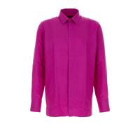 Tom Ford - Perforated Dot Silk Twill Shirt - Homme - Chemises - Rose - Taille: L