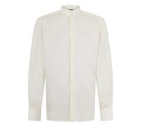 Tom Ford - Perforated Dot Silk Twill Slim Fit Evening Shirt - Homme - Chemises - Blanc - Taille: L