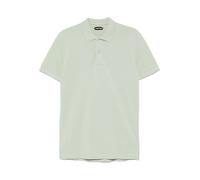 Tom Ford - Polo Brodé Vert Fougère - Homme - Tops - Vert - Taille: 4XL
