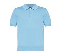 Tom Ford - Polo en Pur Coton - Homme - Tops - Bleu - Taille: XL