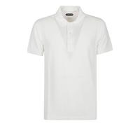 Tom Ford - Polo Piqué - Homme - Tops - Blanc - Taille: L