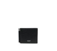 Tom Ford - Porte-billets avec pince à billets Soft Grain T Line - Homme - Accessoires - Noir - Taille: ONE Size