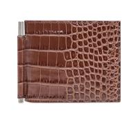 Tom Ford - Portefeuille Pince à Billets en Cuir - Homme - Accessoires - Brun - Taille: ONE Size