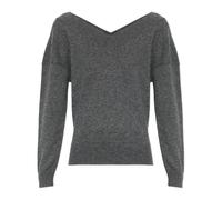 Tom Ford - Pull Col V en Cachemire - Femme - Pulls - Gris - Taille: 40 FR