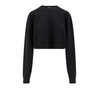 Tom Ford - Pull Noir à Côtes Coupe Courte - Femme - Pulls - Noir - Taille: 38 FR