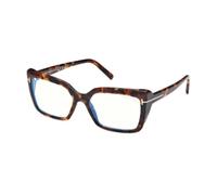 Tom Ford - Rectangle Acetate Frame - unisex - Accessoires - Brun - Taille: 55 MM