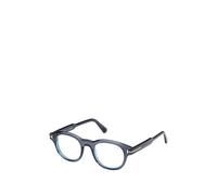 Tom Ford - Round Blue Block Optical - Homme - Accessoires - Bleu - Taille: 47 MM