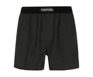 Tom Ford - Stretch Silk Satin Boxer - Homme - Sous-vêtements - Noir - Taille: S