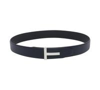 Tom Ford - T Icon Belt - Homme - Accessoires - Bleu - Taille: 90 CM
