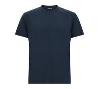 Tom Ford - T-shirt en coton lyocell à col rond - Homme - Tops - Bleu - Taille: XL