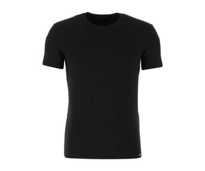 Tom Ford - T-shirt en Coton Stretch Noir - Homme - Tops - Noir - Taille: S