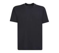 Tom Ford, Homme, Tops, Noir, Taille: S T-Shirt à Manches Courtes et Col Rond