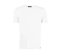 Tom Ford - T-shirt Sous-Vêtement en Coton Stretch - Homme - Tops - Blanc - Taille: 2XL