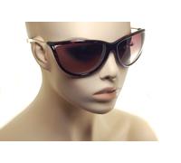 Tom Ford Tammy TF770 52F Femmes Grand Ovale Enveloppant Soleil Marron Havane Or