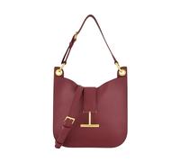 Tom Ford - Tara Small Shoulder Bag - Femme - Sacs - Rouge - Taille: ONE Size