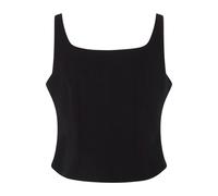 Tom Ford - Top Noir Stretch Viscose avec Large Encolure et Fermeture Éclair Frontale - Femme - Tops - Noir - Taille: 36 FR