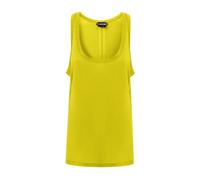 Tom Ford - Top sans manches en soie - Femme - Tops - Jaune - Taille: 34 FR