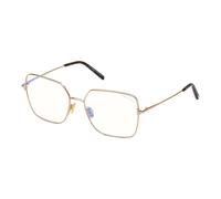 Tom Ford, unisex, Accessoires, Jaune, Taille: 57 MM Montures de Lunettes Anti-Lumière Bleue