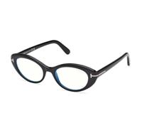 Tom Ford, unisex, Accessoires, Noir, Taille: 50 MM Cat Eye Optical Frame
