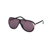 TOM FORD Unisex TOM FORD FT1197 AXEL 01A Lunettes de soleil Injecté Noir Fumée Pilote Normale