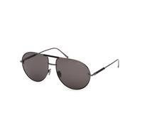 TOM FORD Unisex TOM FORD FT1308 LOU-02 08A Lunettes de soleil Métal Bronze à canon Fumée Pilote Normale