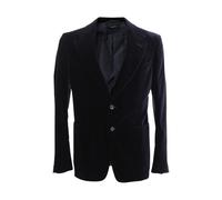 Tom Ford - Velvet Blazer - Homme - Costumes - Bleu - Taille: M
