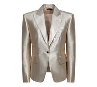 Tom Ford - Veste Croisée à Revers en Pointe - Femme - Vestes - Jaune - Taille: 38 FR