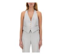 Tom Ford - Waistcoat - Femme - Vestes - Gris - Taille: 40 FR