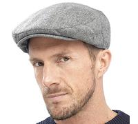 Tom Franks Béret traditionnel pour homme - Gris - L/XL