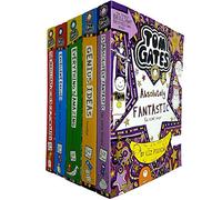 Tom Gates Series 1 Liz Pichon Collection 1 - 5 Books Set (The Brilliant World of Tom Gates, Excellent Excuses, Genius Ideas, Everything's Amazing, Is Absolutely Fantastic) - Liz Pichon