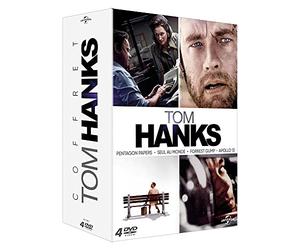Tom Hanks - Coffret : Pentagon Papers + Seul au monde + Forrest Gump + Apollo 13 [Pack]