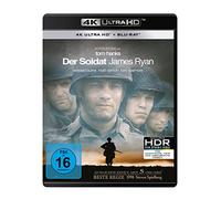 DER SOLDAT JAMES RYAN-4K UHD - MATT DAMON,TED DANSON, 2 ULTRA HD BLU-RAY NEUF