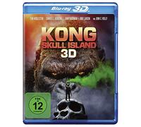 Tom Hiddleston,Samuel l.Jackson,John Goodman - Kong: Skull Island-Blu-Ray 3d