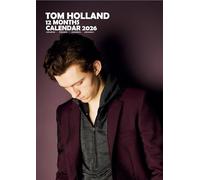 Tom Holland Calendrier 2026 à spirales Format A3