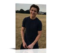 Tom Holland Poster imperméable à l'eau pour la maison, résistant à l'humidité, facile à installer et résistant à la décoloration, style cadre, 30 x 45 cm