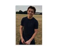 Tom Holland Poster imperméable à l'eau pour la maison, résistant à l'humidité, facile à installer et résistant à la décoloration, style sans cadre, 30 x 45 cm