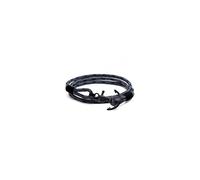 Tom Hope - Bracelet Unisexe Eclipse 3 XS Tm0150 - Argent - 3 mm Cordage de Voile en Polyester, stabilisé Contre Les UV