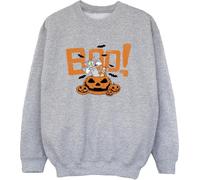 Tom & Jerry - "Halloween Boo !" Sweatshirt für Jungen BI38139 (128) (Grau)