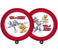 Tom & Jerry Lot de 4 assiettes 21 cm