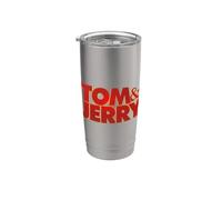 Tom & Jerry Movie Logo Gobelet isotherme en acier inoxydable double paroi
