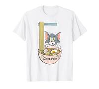 Tom & Jerry Noodles T-Shirt, Homme, Blanc, S